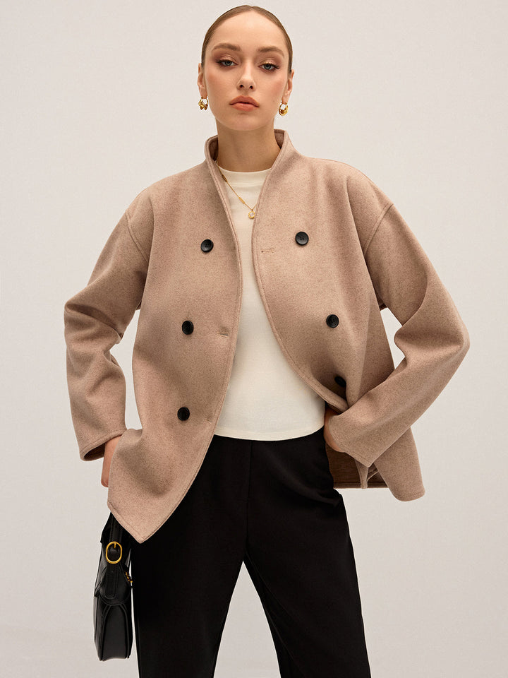 Hannah™ - Relaxed Fit Oversized Button-Up Jacket