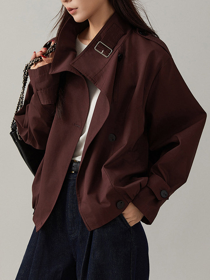 Hazel™ - Timeless Loose Trench Coat with Effortless Elegance