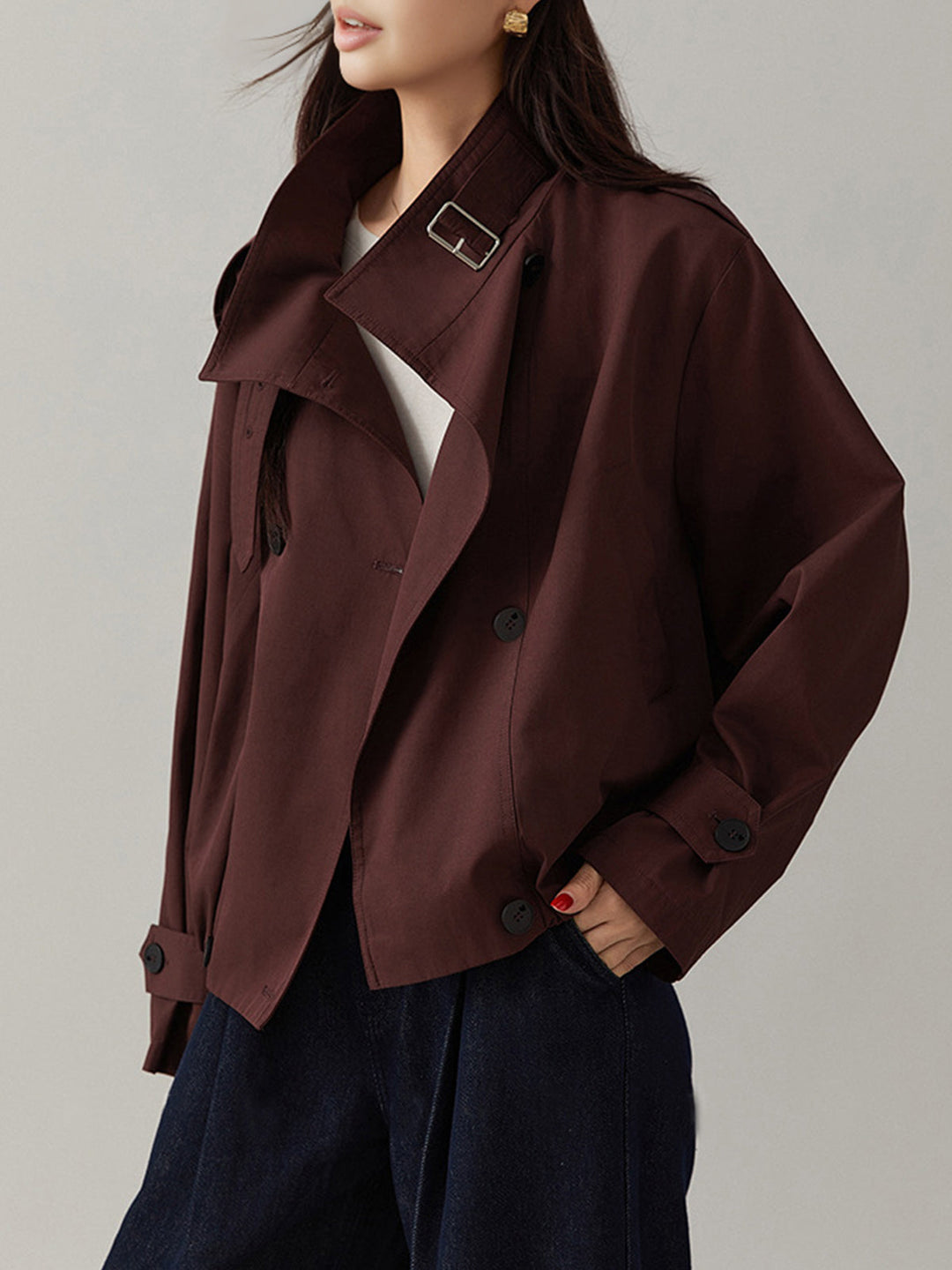 Hazel™ - Timeless Loose Trench Coat with Effortless Elegance