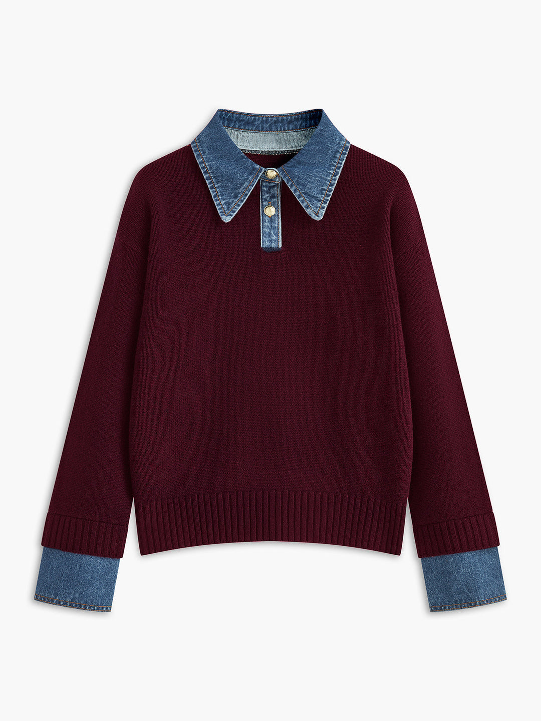 Scarlett™ - Dual Function Panel Lapel Sweater