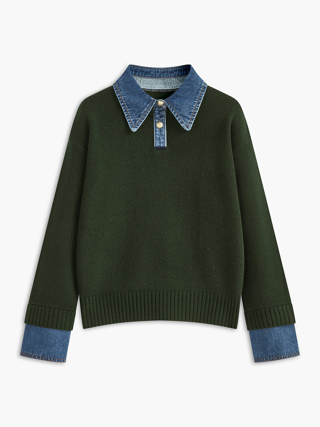 Scarlett™ - Dual Function Panel Lapel Sweater