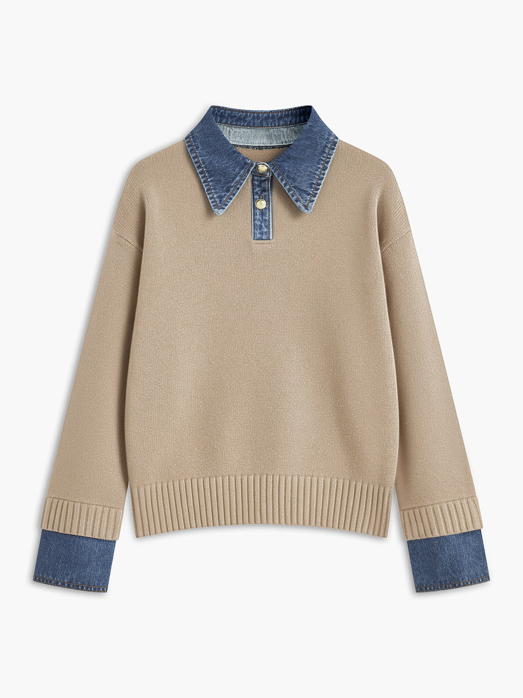 Scarlett™ - Dual Function Panel Lapel Sweater