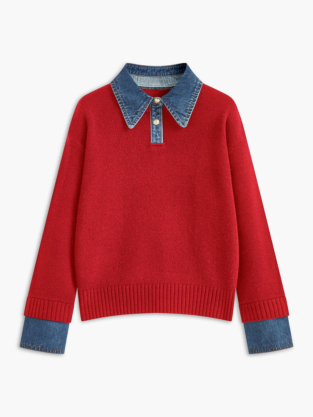 Scarlett™ - Dual Function Panel Lapel Sweater