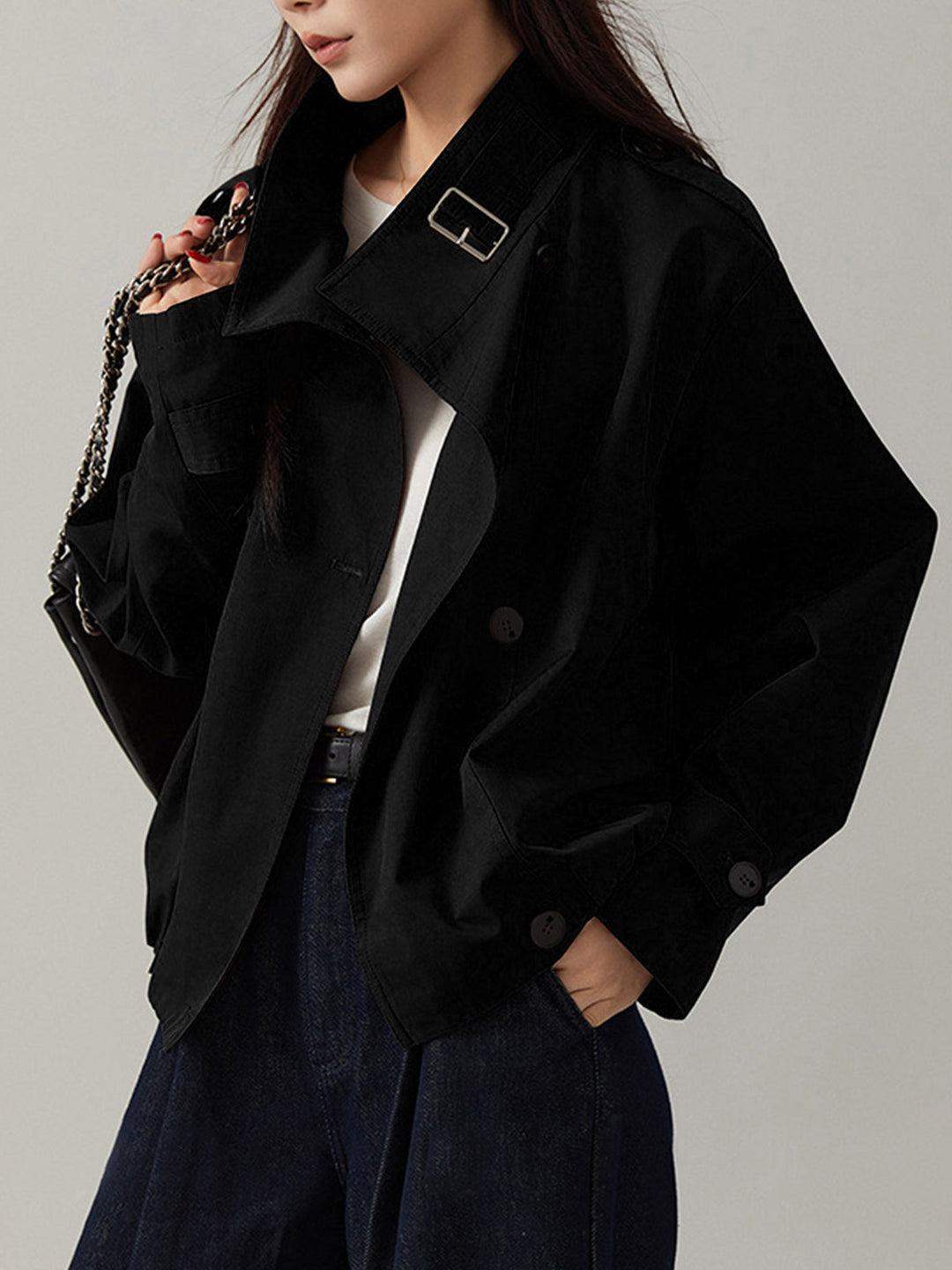 Hazel™ - Timeless Loose Trench Coat with Effortless Elegance