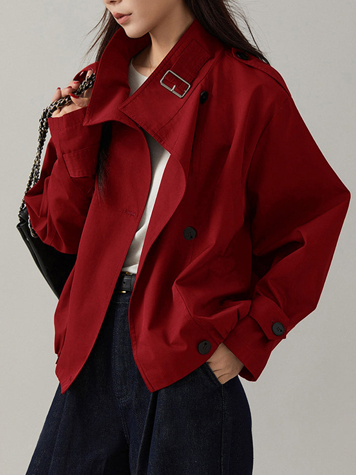 Hazel™ - Timeless Loose Trench Coat with Effortless Elegance