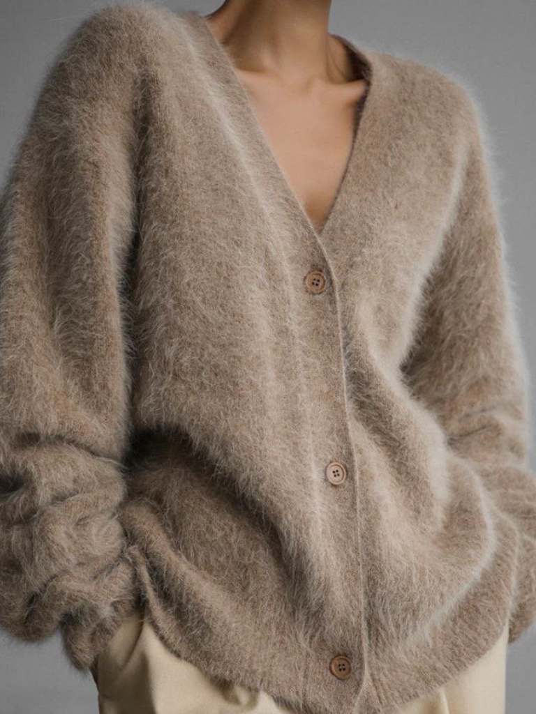 Celeste™ - Luxe Fuzzy Cardigan