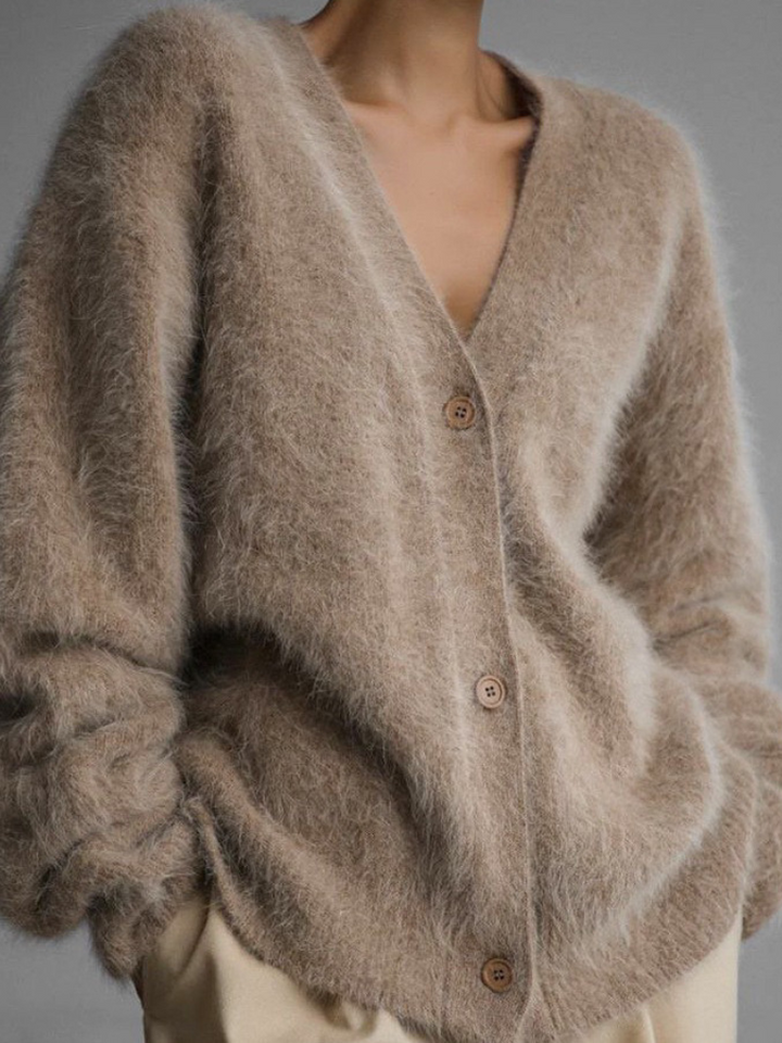 Celeste™ - Luxe Fuzzy Cardigan