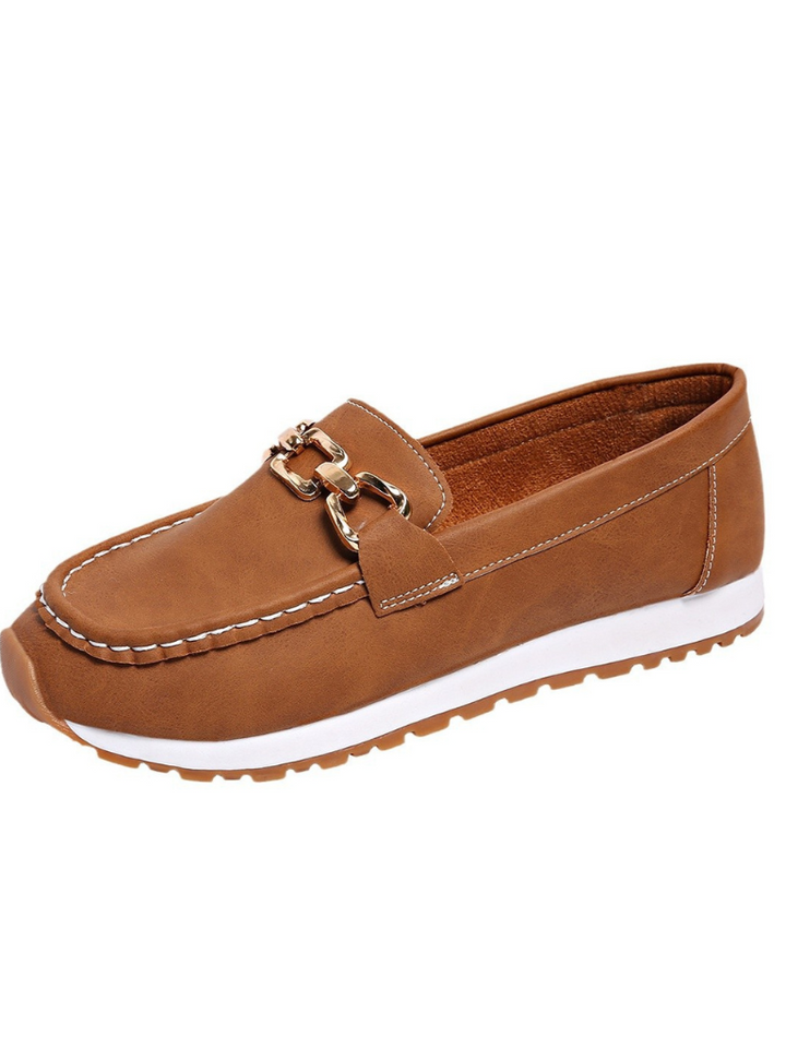 Isla™ - Chain-Embellished Loafers