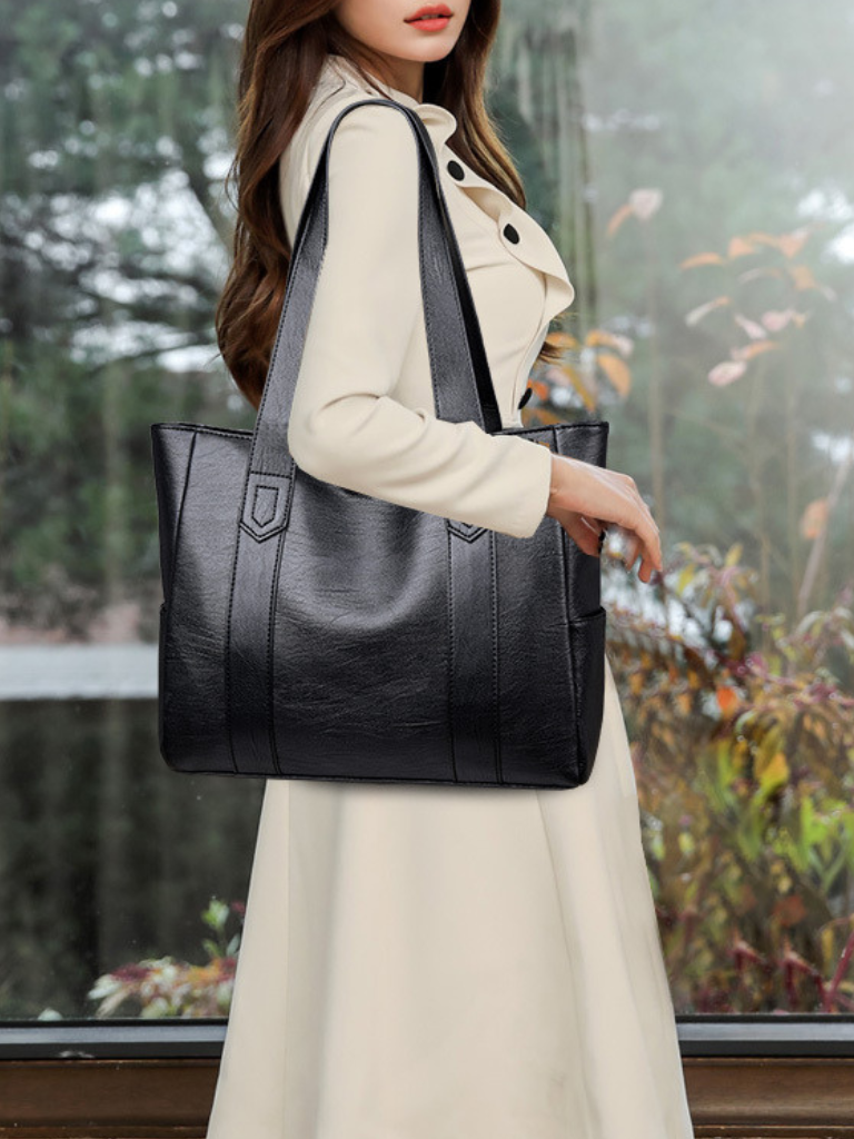 Peggy™ - Structured PU Tote Bag