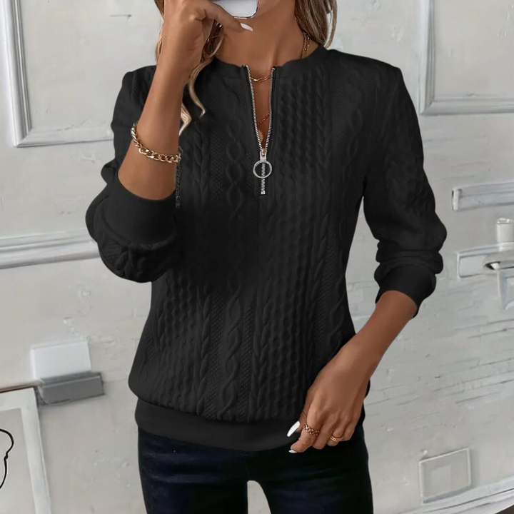 Diane™ - Zip-Up Sweater