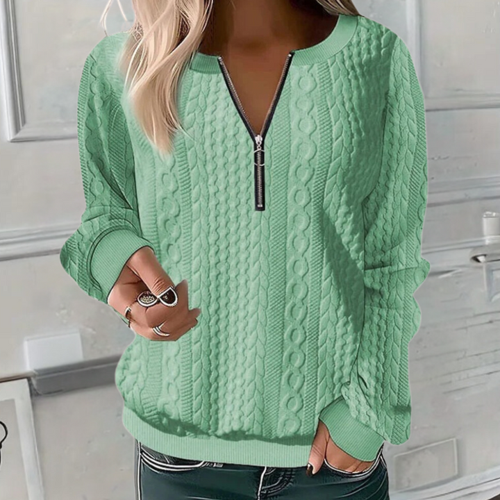 Diane™ - Zip-Up Sweater