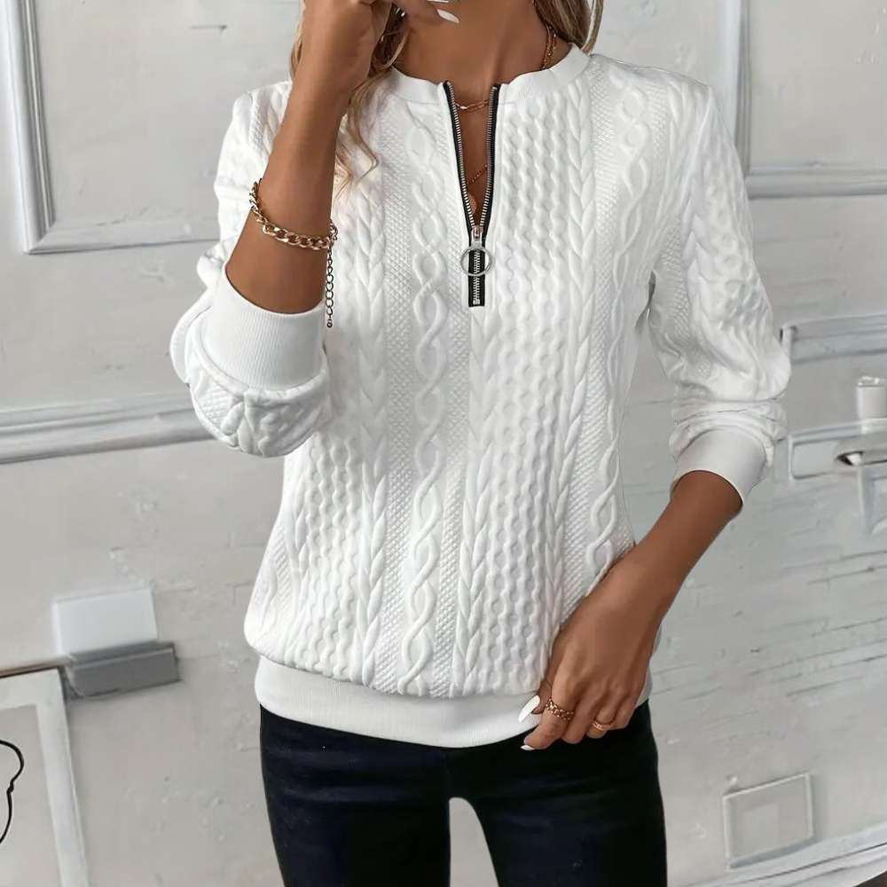 Diane™ - Zip-Up Sweater