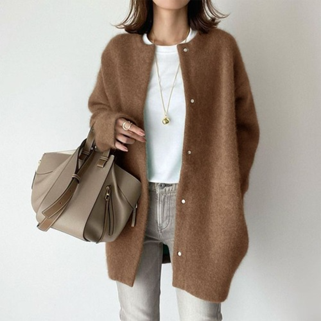 Clara™ - Cozy Longline Knit Sweater