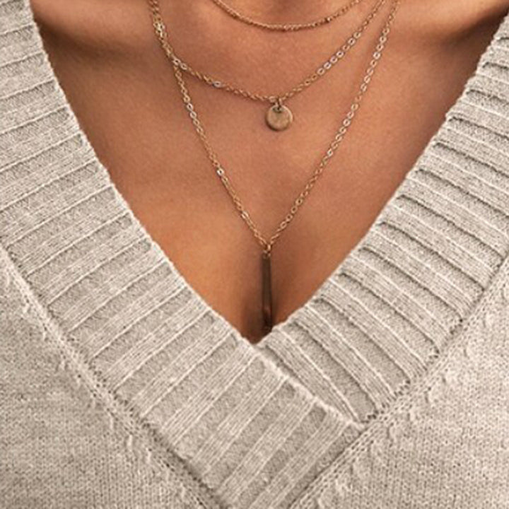 Marjorie™ - Chic V-Neck Sweater