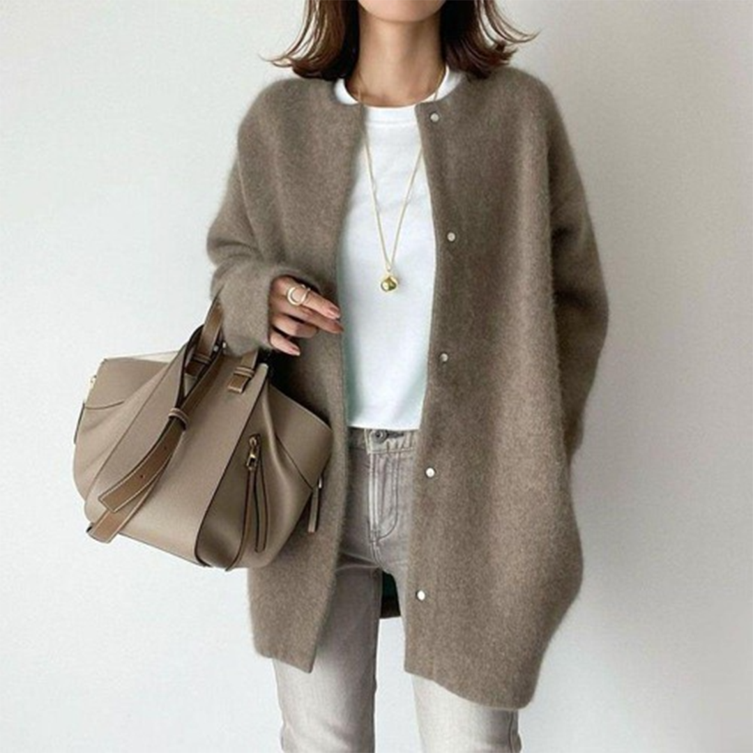 Clara™ - Cozy Longline Knit Sweater
