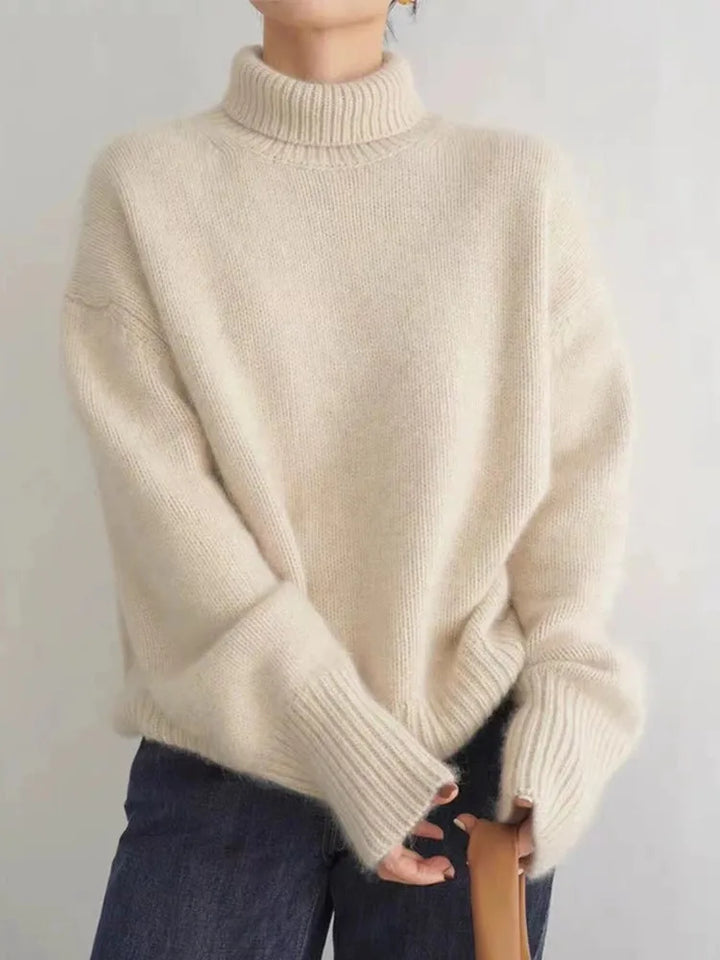 LINEA™ - Elevated High Collar Sweater