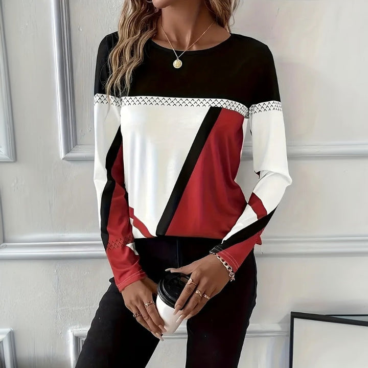 Clara™ - Relaxed Fit Top with Eye-Catching Design