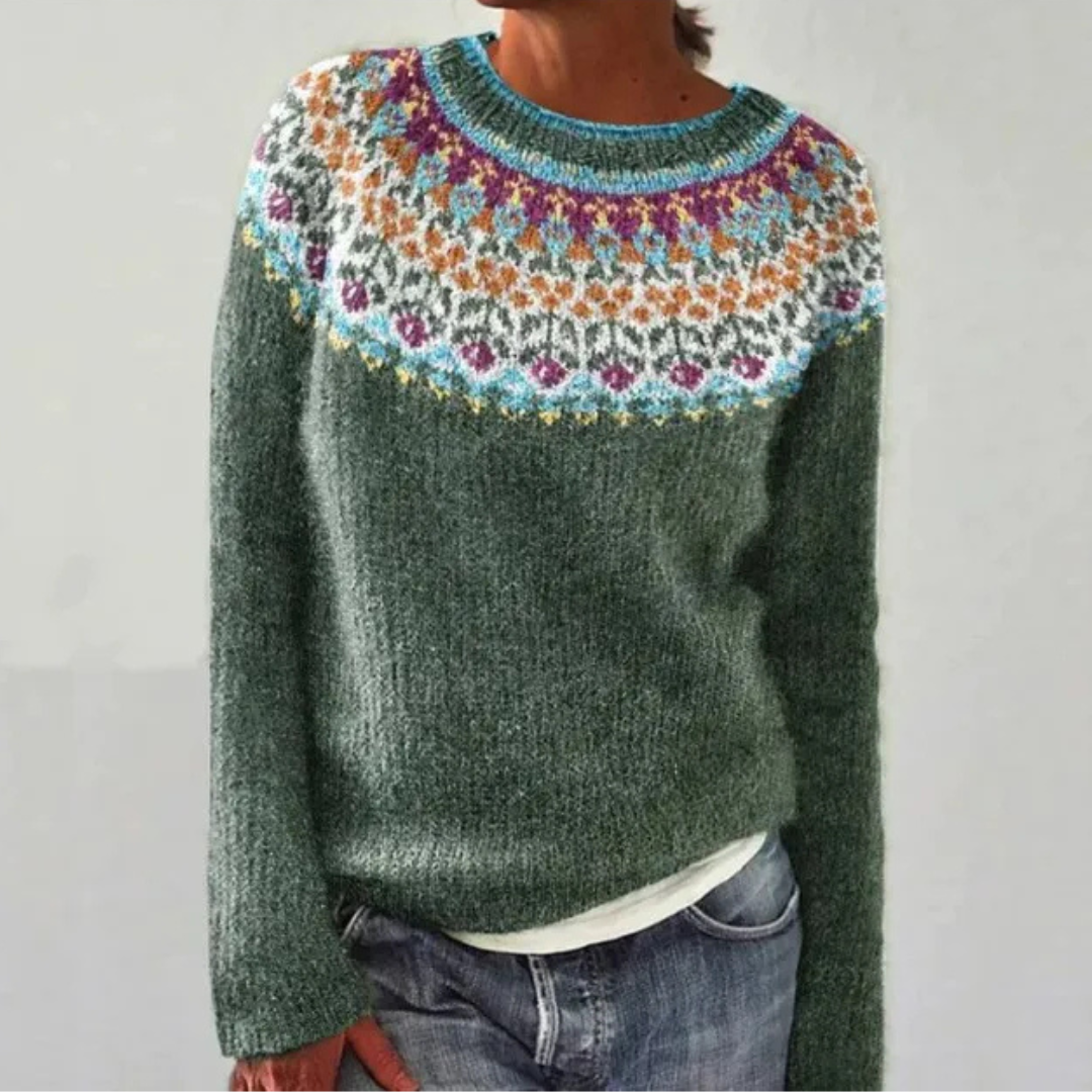 Chloe™ - Vintage Knit Sweater