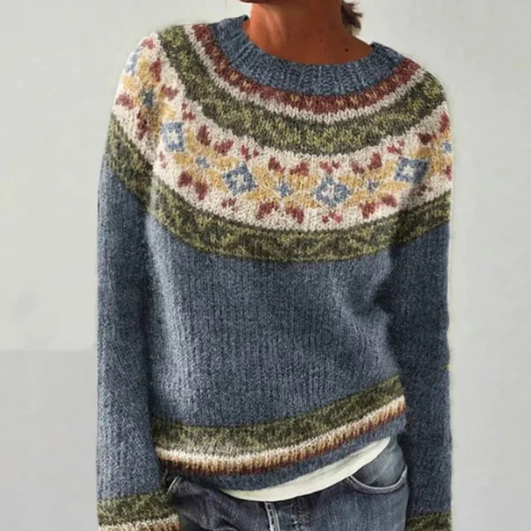 Chloe™ - Vintage Knit Sweater