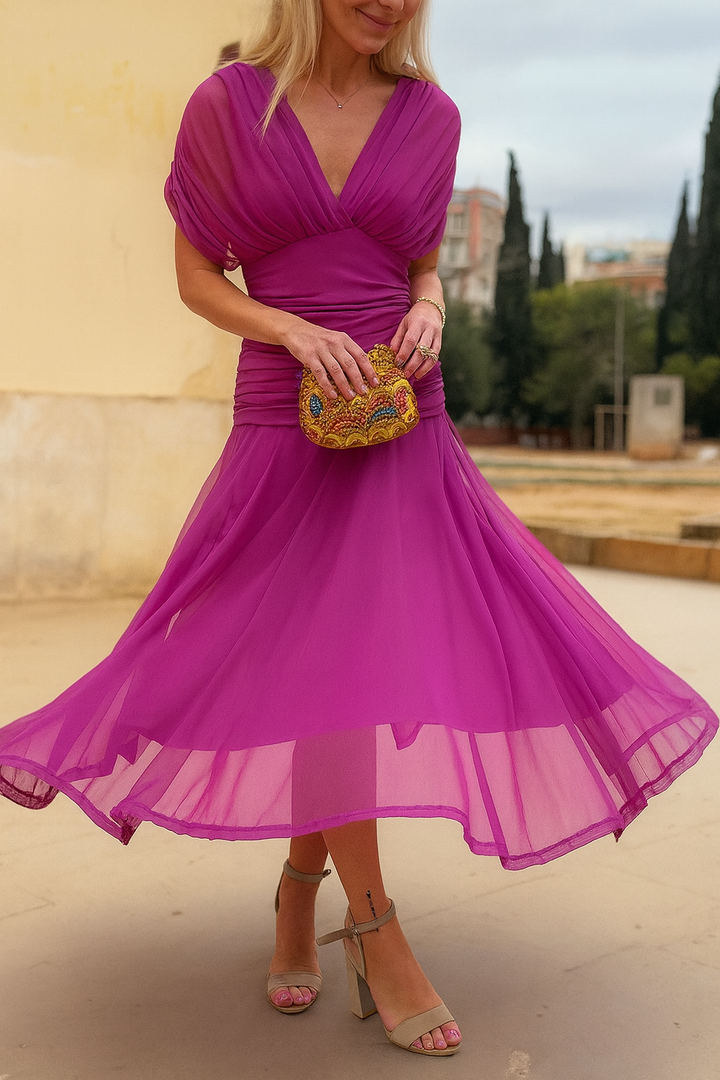 Penelope™ - Chic Midi Dress