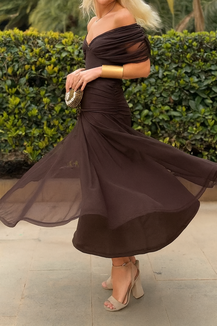 Penelope™ - Chic Midi Dress