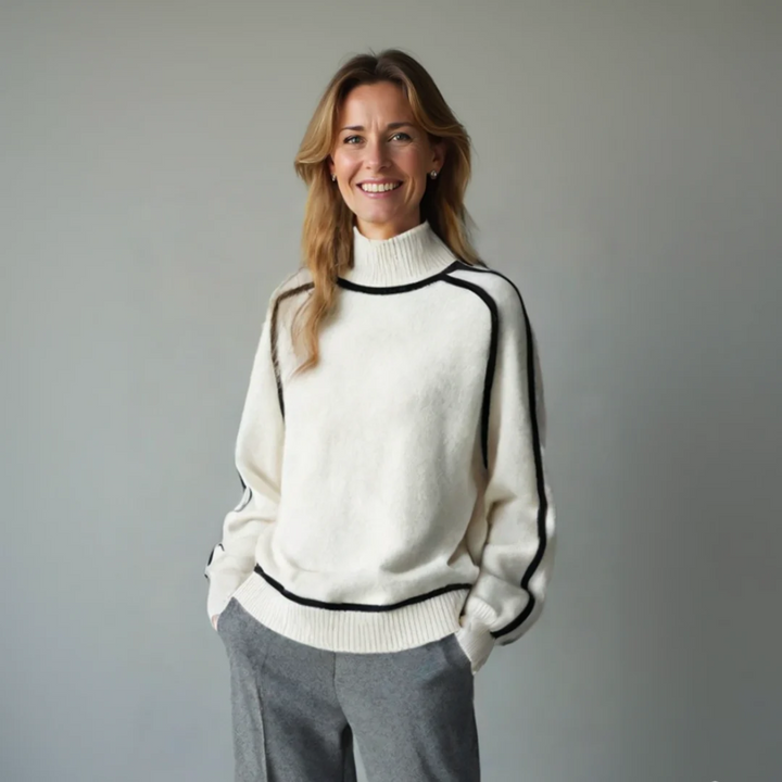 Celestia™ - Luxe Bio Turtleneck Sweater for Ultimate Comfort
