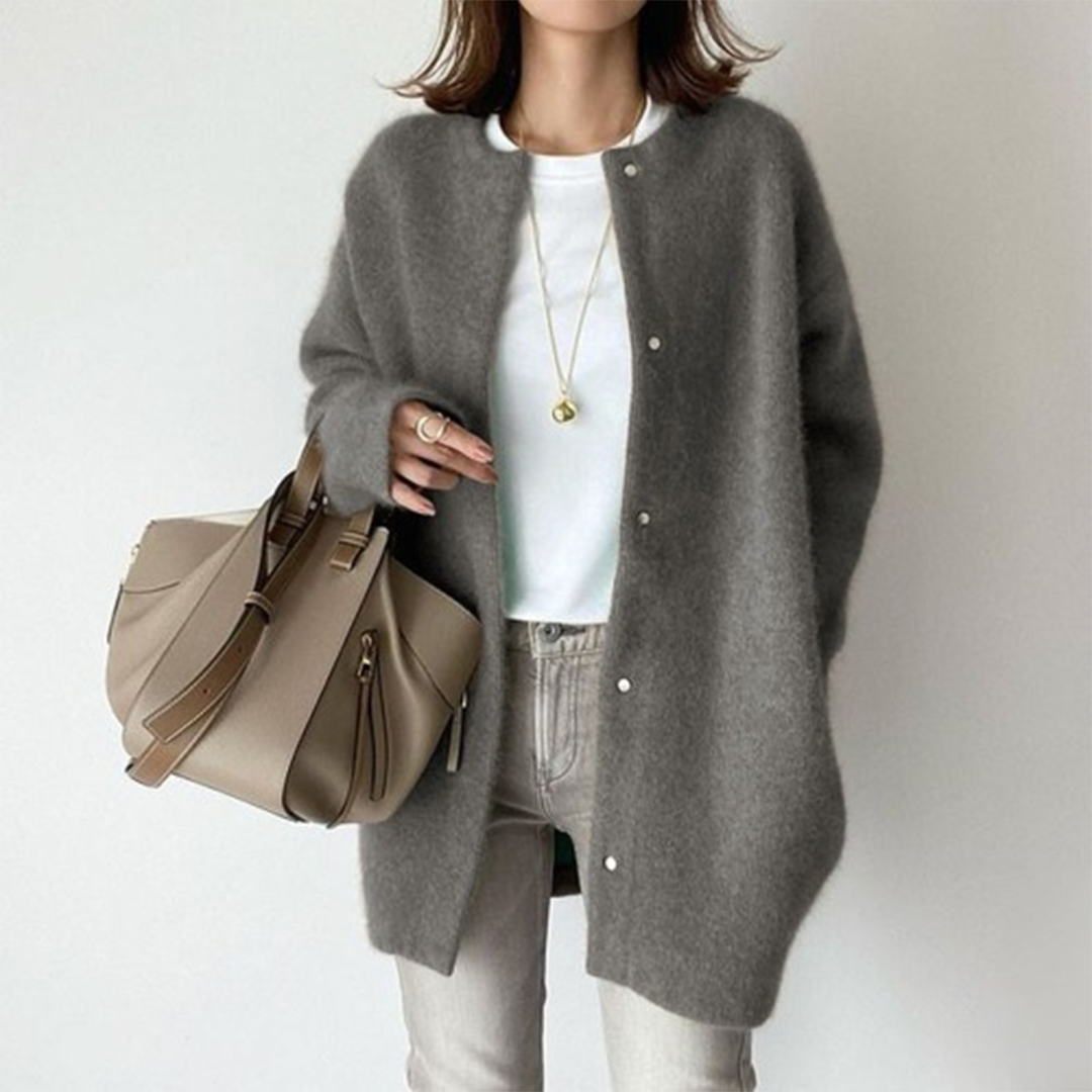 Clara™ - Cozy Longline Knit Sweater