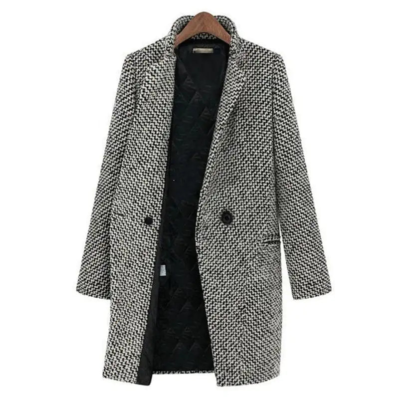 Evelyn™ - Stylish Wool Winter Coat