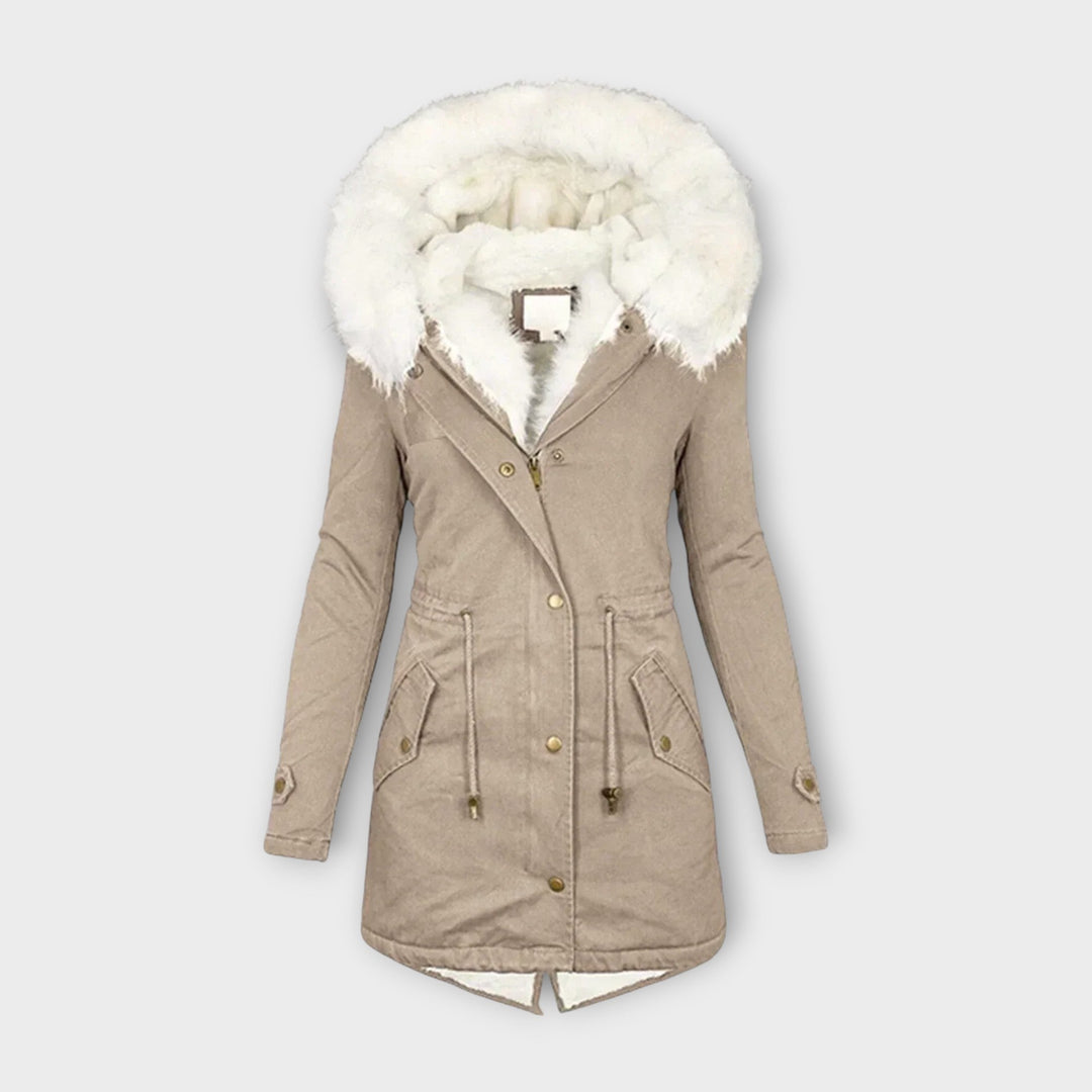 Ivara™ - Waterproof Winter Jacket with Fur Lining
