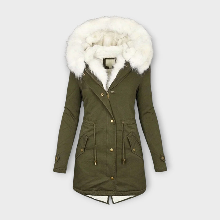 Ivara™ - Waterproof Winter Jacket with Fur Lining