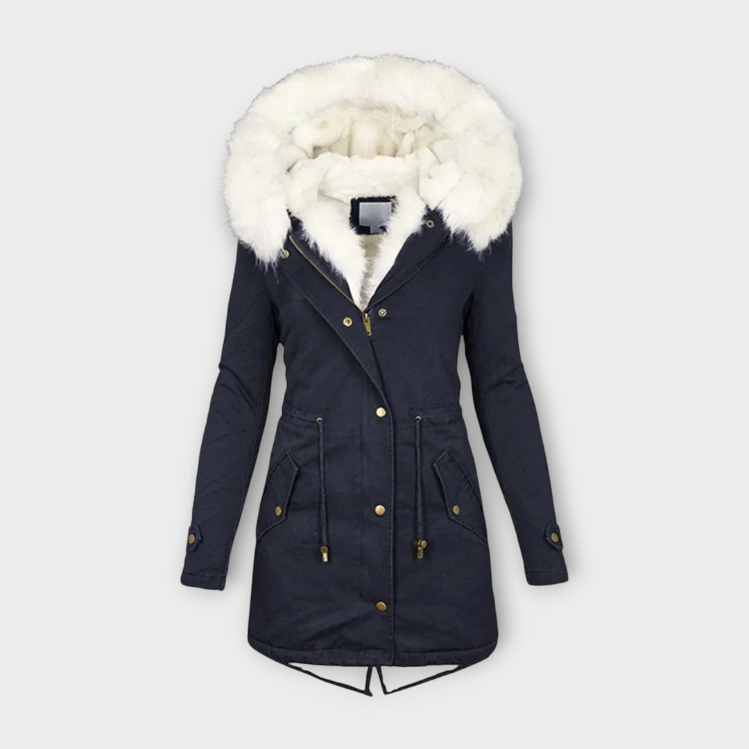Ivara™ - Waterproof Winter Jacket with Fur Lining
