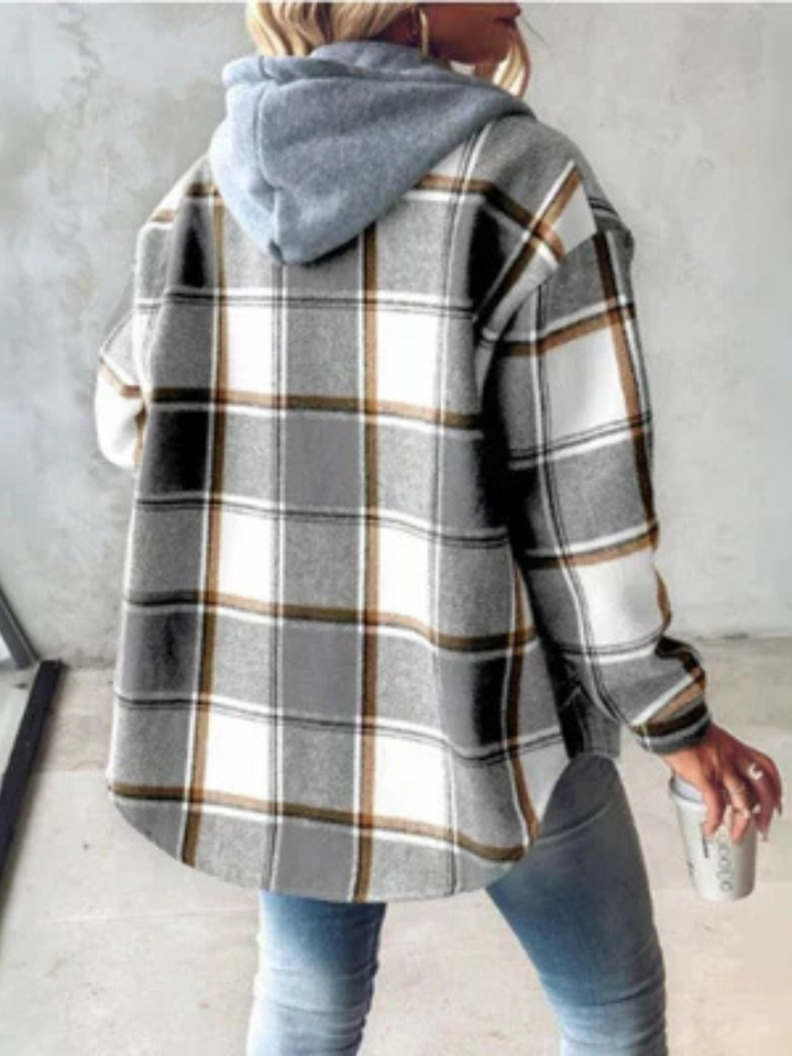 Camden™ - Plaid Hooded Shacket