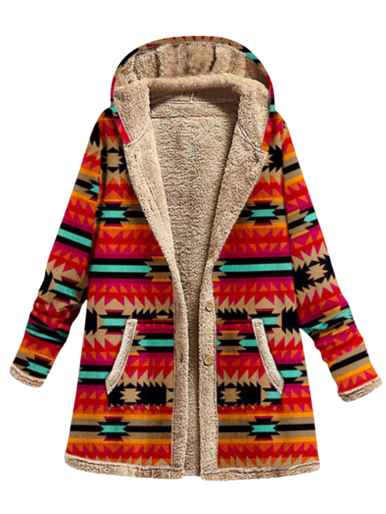 AURORA™ - Comfy Print Coat