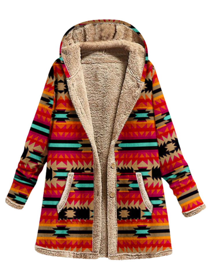 AURORA™ - Comfy Print Coat