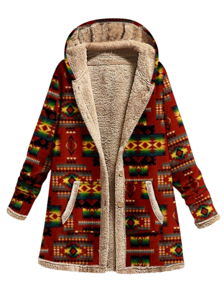 AURORA™ - Comfy Print Coat