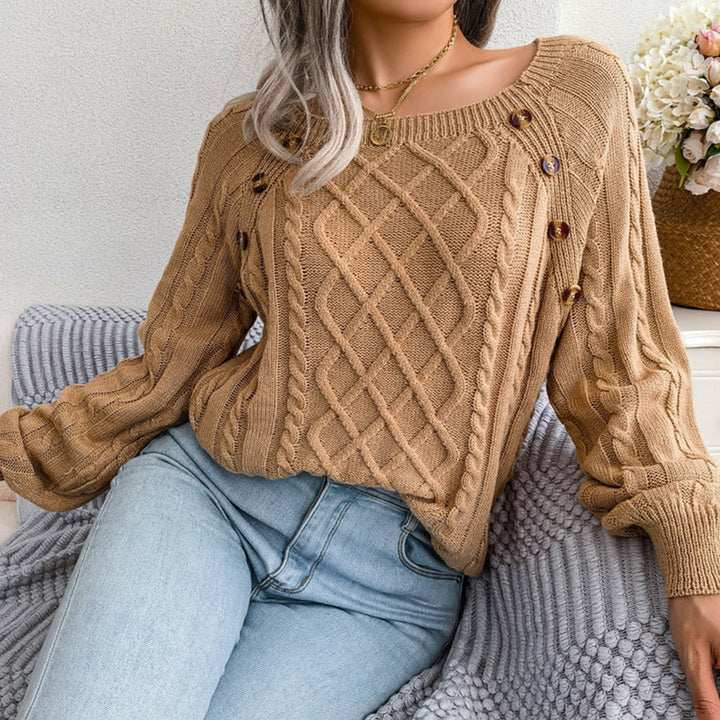 Elaine™ - Cozy Cable Knit Sweater