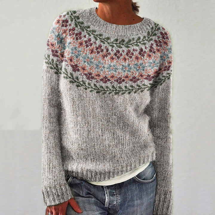 Soley™ - Vibrant Multicolor Pullover Sweater