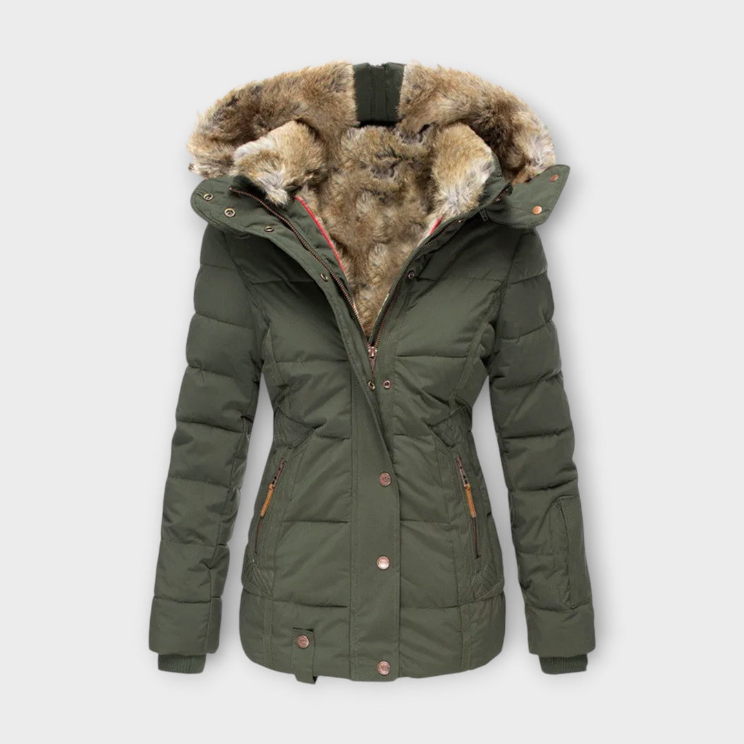 Emine™ - Plush Faux Fur Lined Jacket