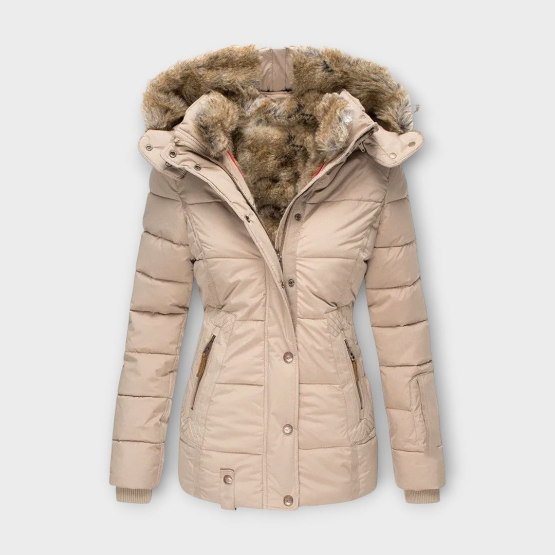 Emine™ - Plush Faux Fur Lined Jacket