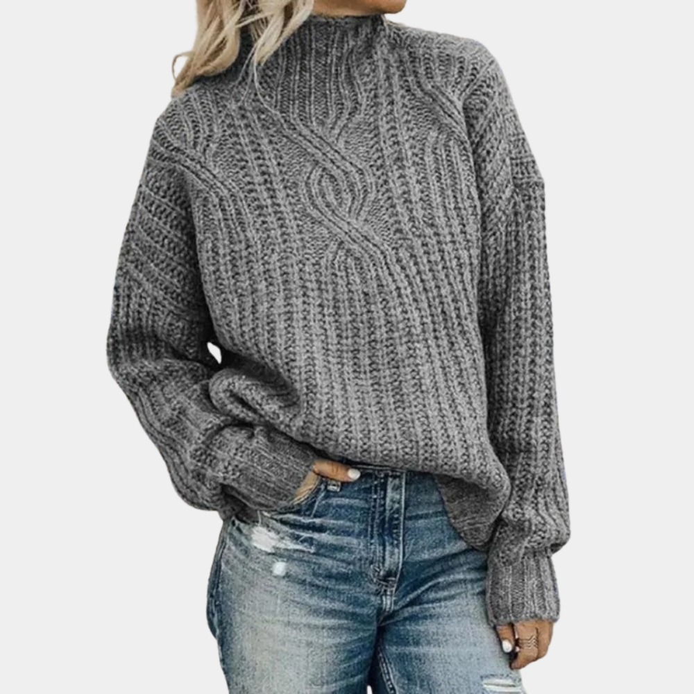 Harriet™ - Forest Cable Sweater