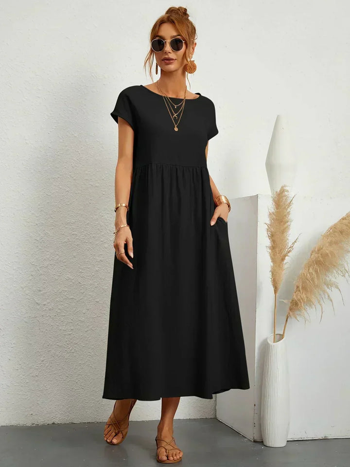 Ayla™ - Breezy Cotton Dress with Pockets