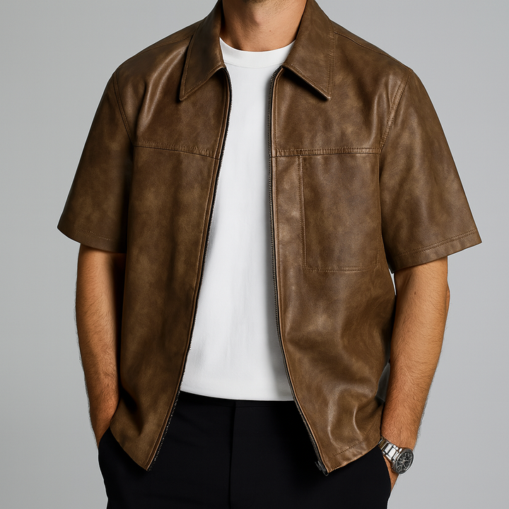 Daniel™ - Leather Shirt