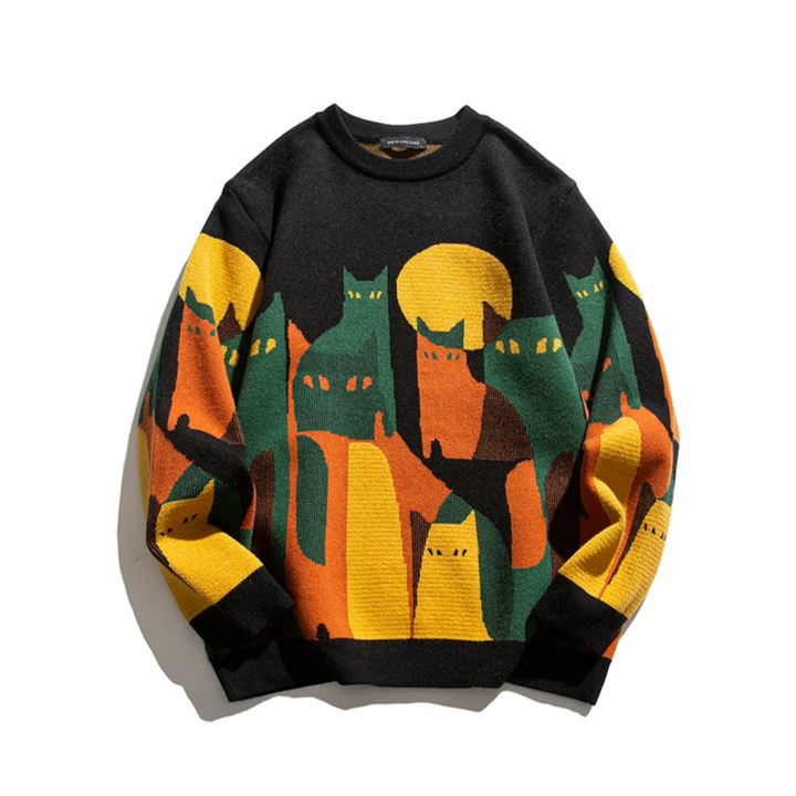 Felix™ - Moonlit Cat Sweater
