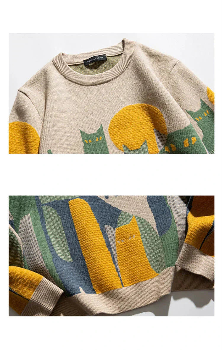 Felix™ - Moonlit Cat Sweater