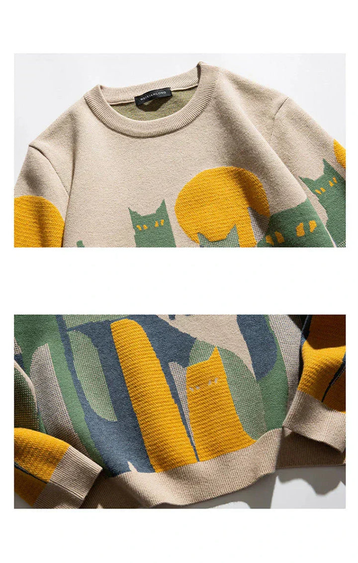 Felix™ - Moonlit Cat Sweater