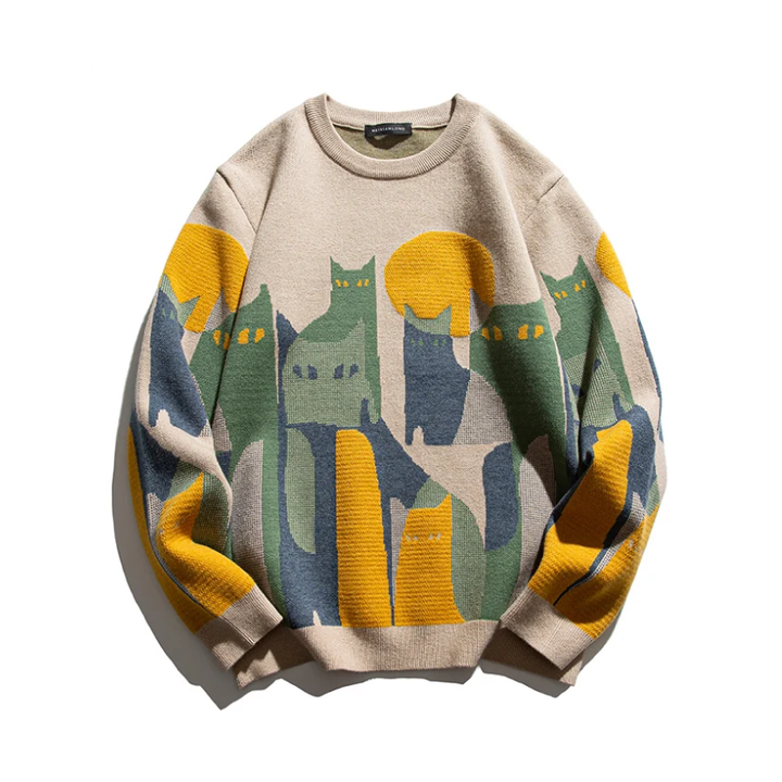 Felix™ - Moonlit Cat Sweater