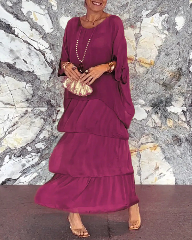 Hannah™ - Flowing Elegance Dress