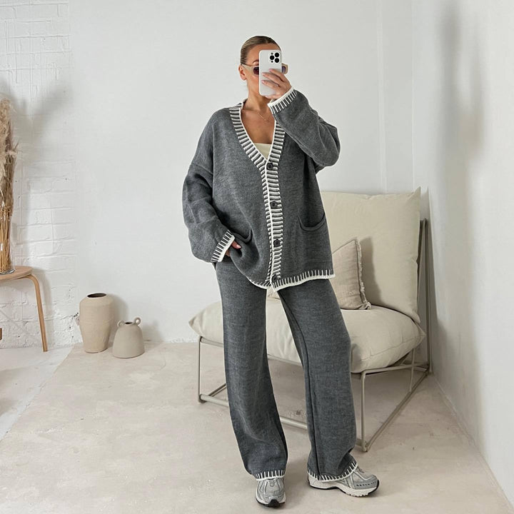 Roxane™ - Luxe Cozy Two-Piece Set with Relaxed Fit