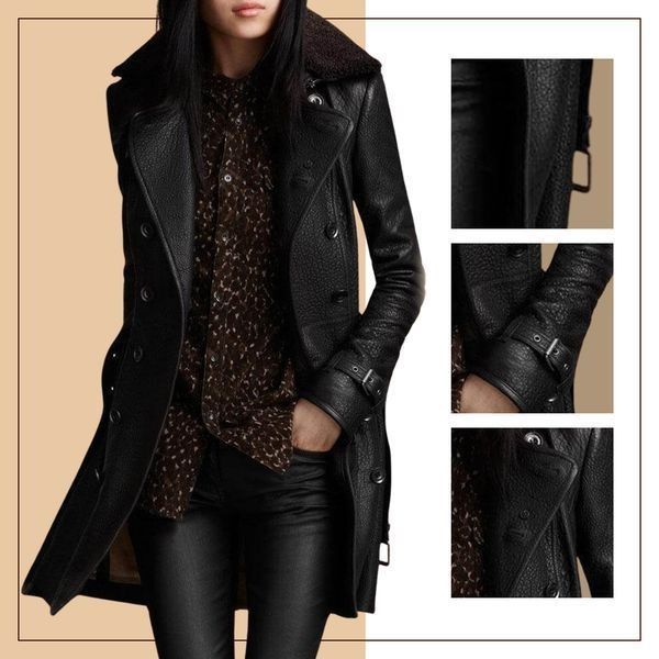 Victoria™ - Luxurious Vegan Leather Jacket
