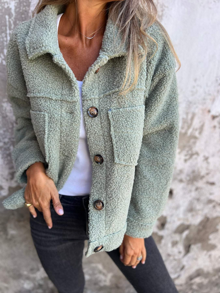 Sandra™ - Plush Sherpa Jacket